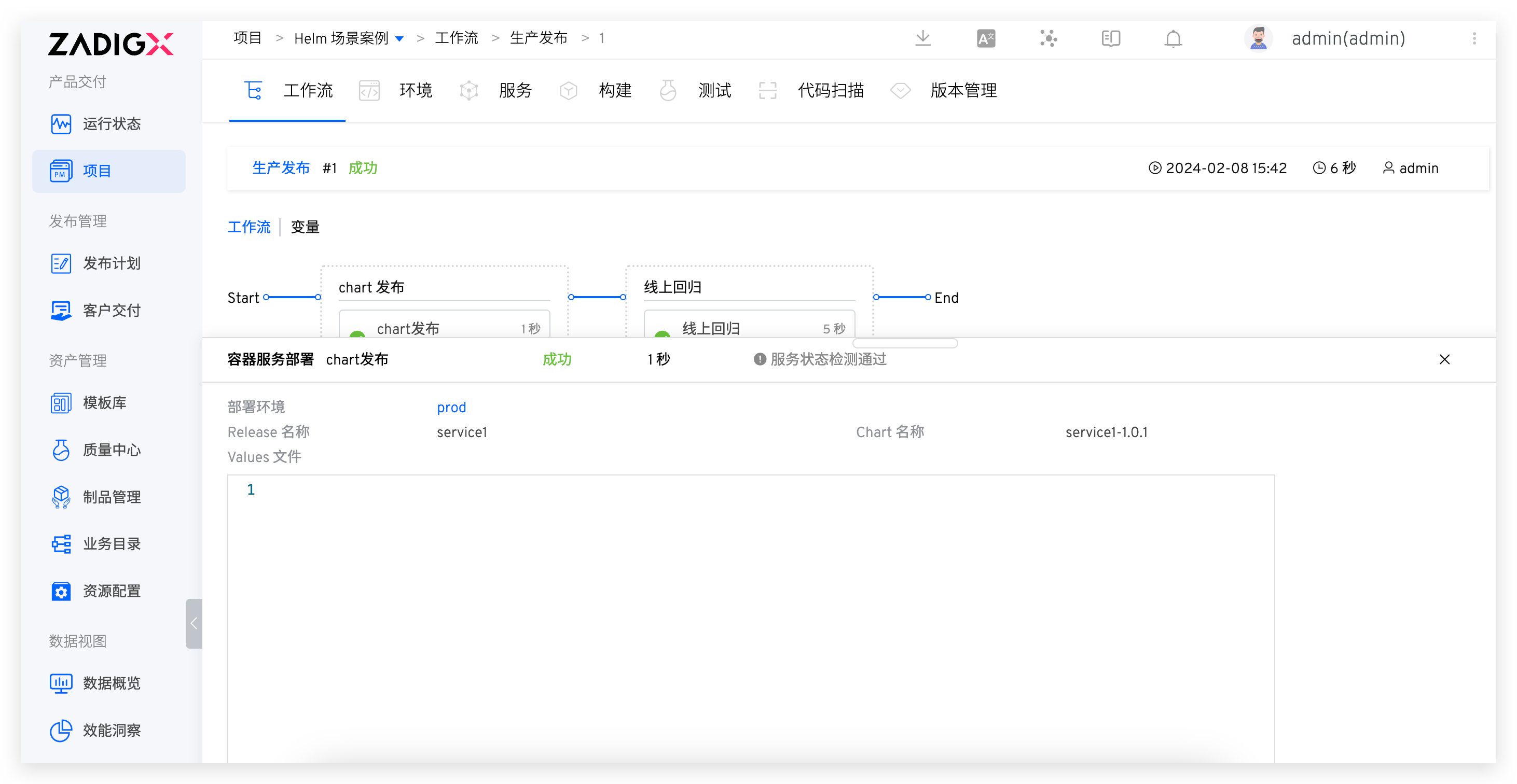 Helm Chart 部署详情
